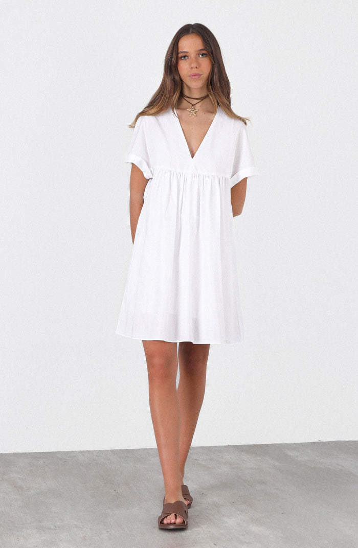 White Shirt Dress
