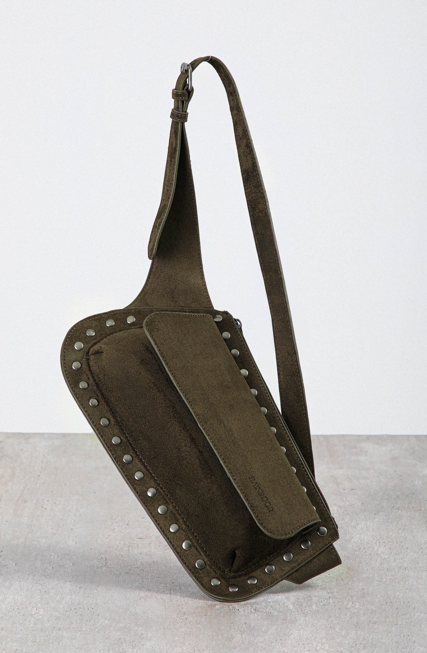 Green Studded Fanny Pack