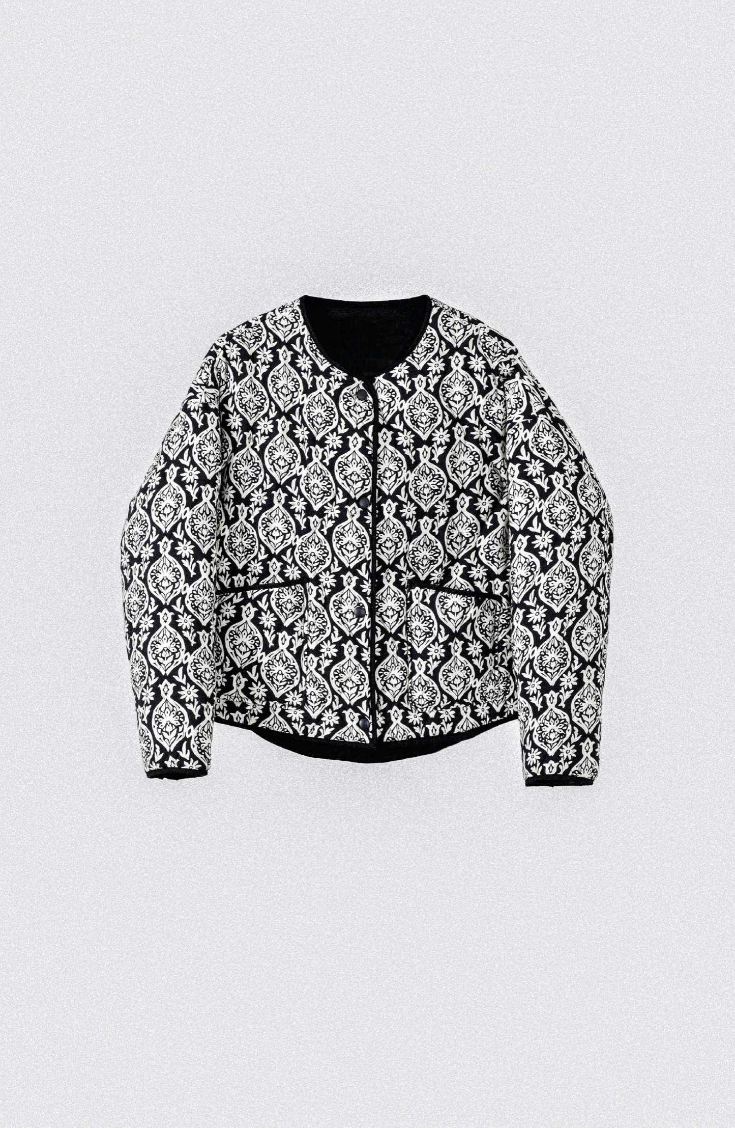 Quilted Jacket Black