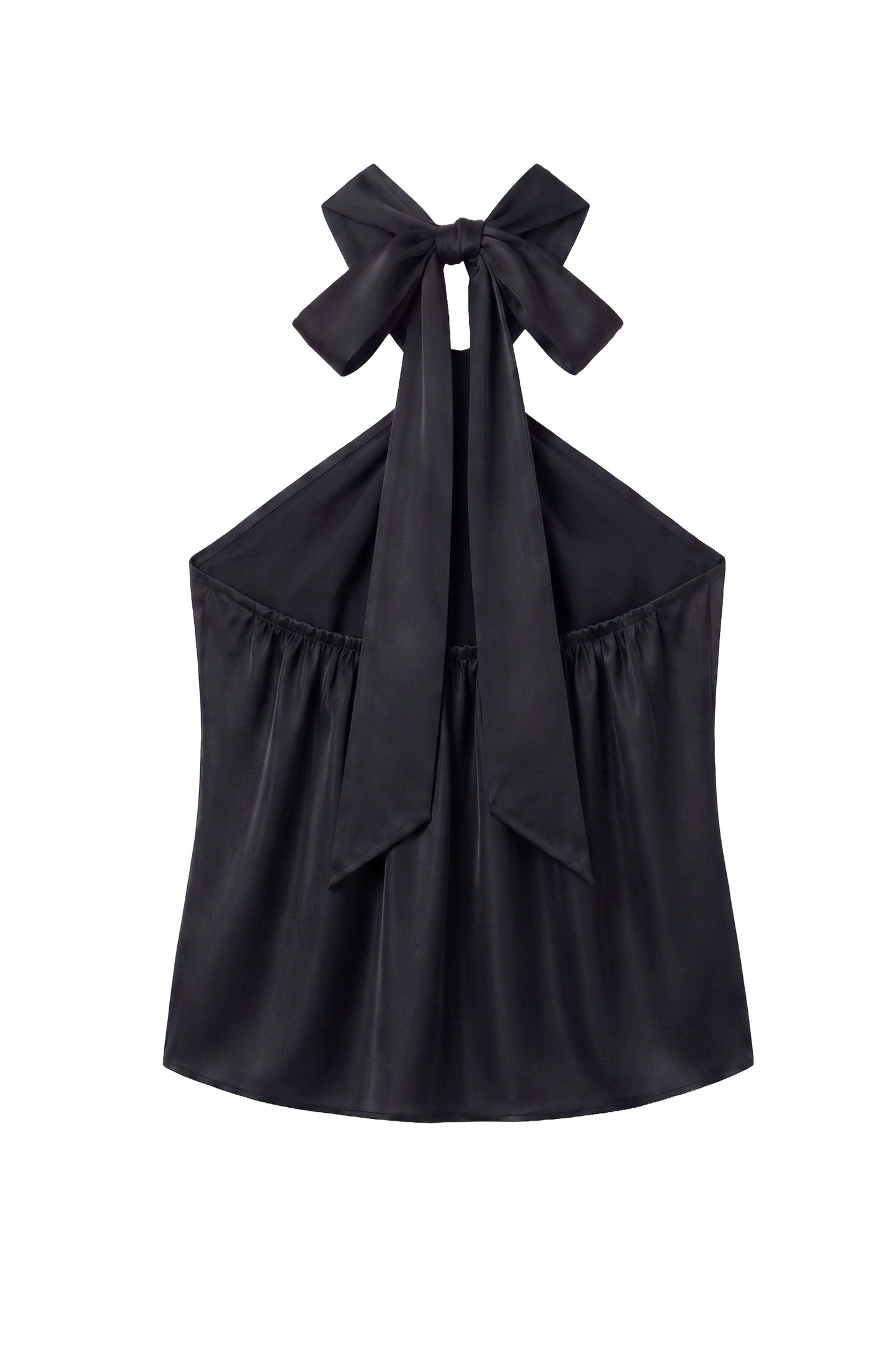 Black Halter Top