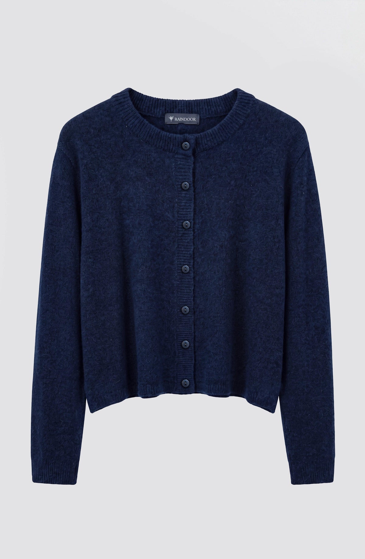 Navy Button Cardigan