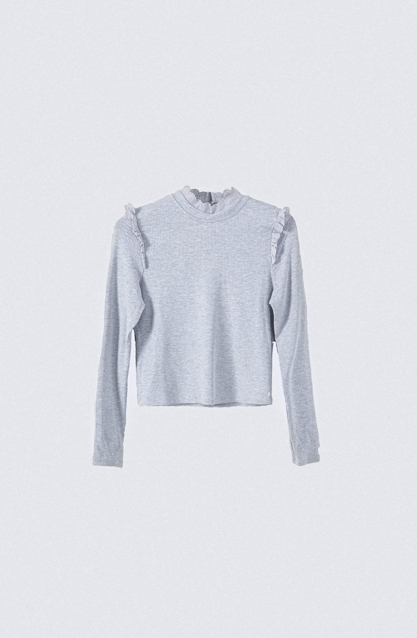 Polera Manga Larga Vuelos Gray