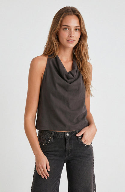 Top Halter Brown
