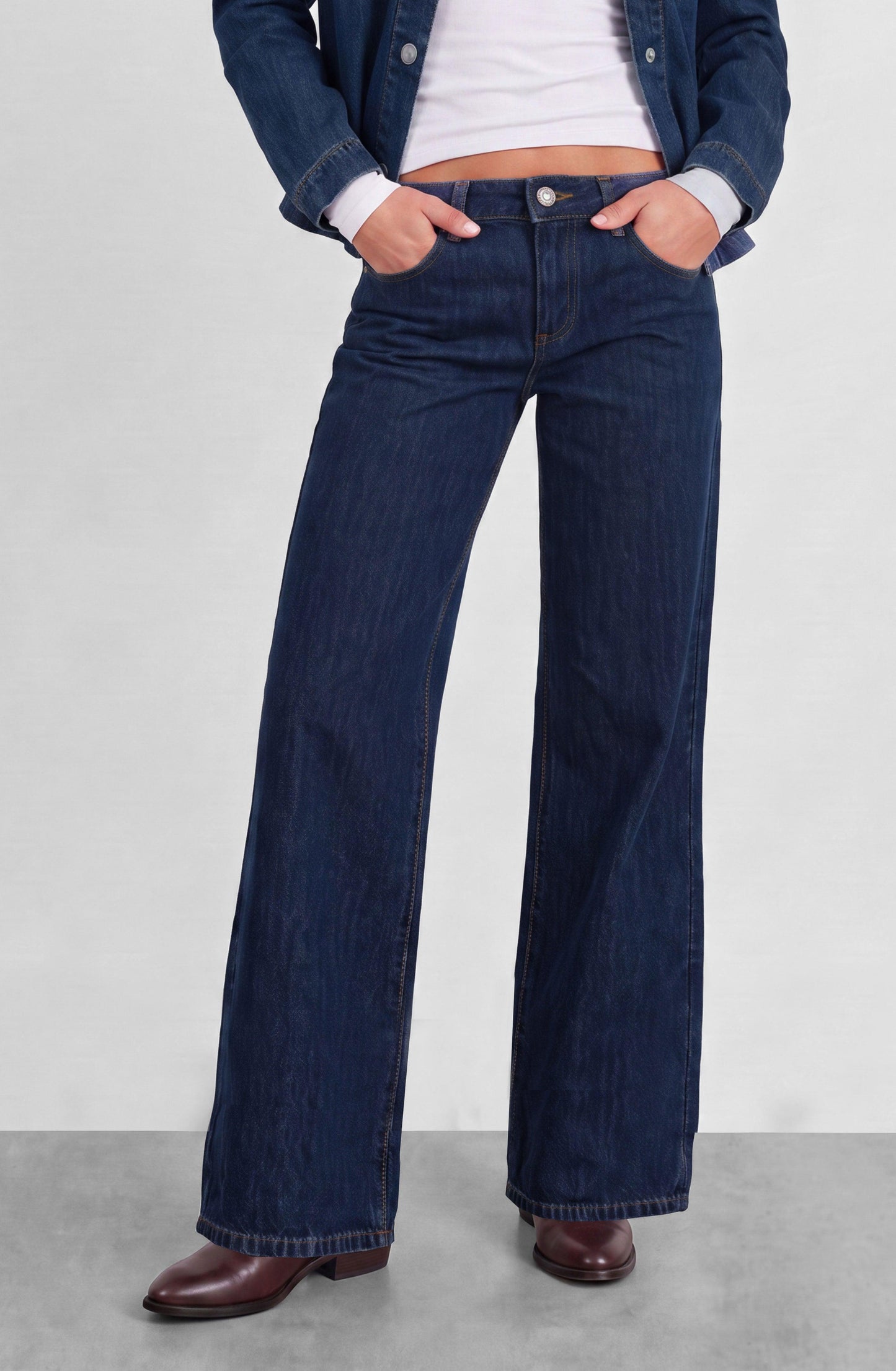 Basic Indigo Pants