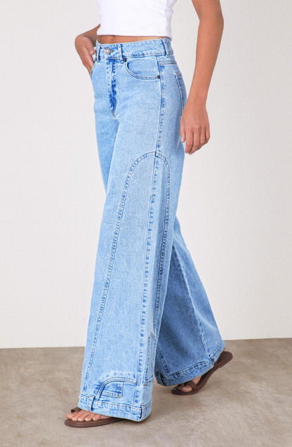 Inverted Pants Blue