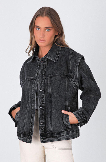 Jeans Black Jacket