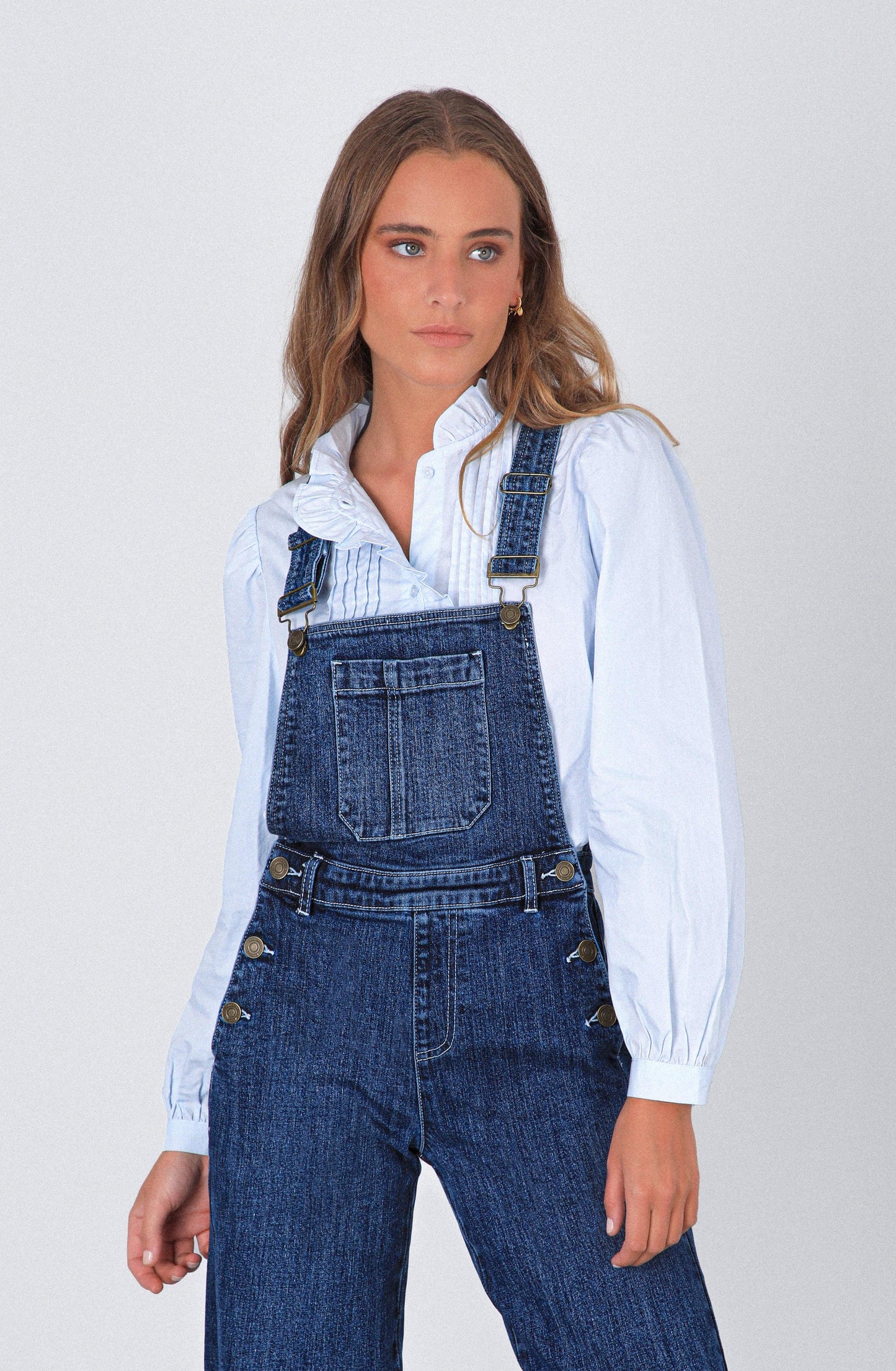 Blue Denim Overalls