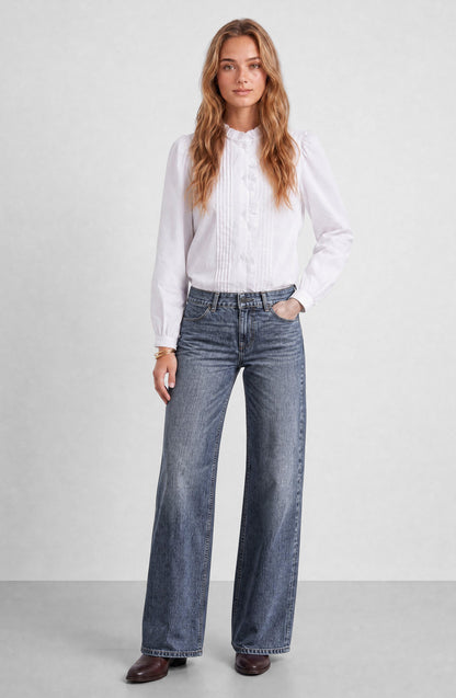 Basic Blue Denim Pants