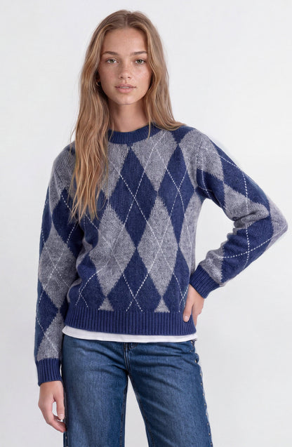 Gray Diamond Sweater