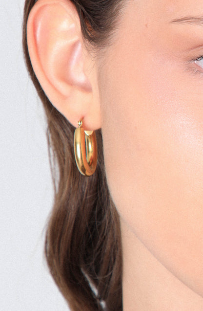 Argollas Lisas Gold