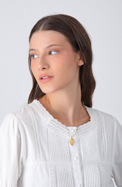 Collar Virgen Pearl