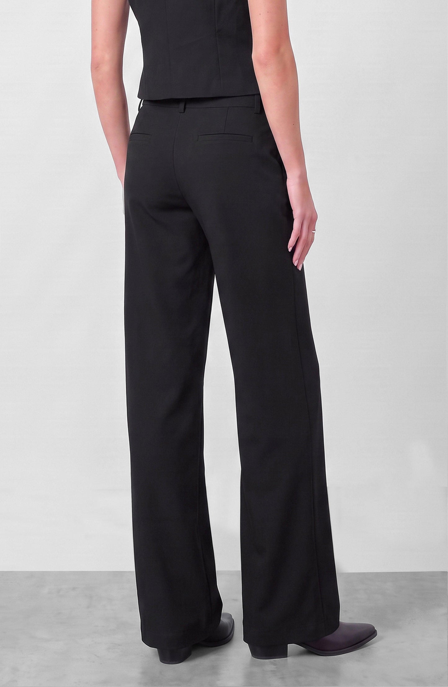 Tailored Pants Black Waistband