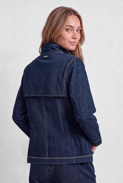 Denim Indigo Layer Overshirt