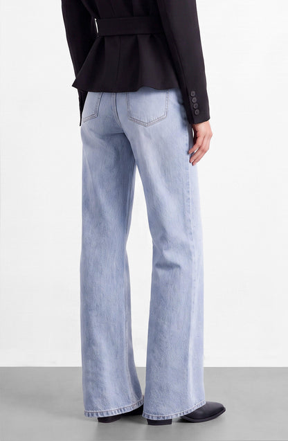 Light Blue Strass Pants