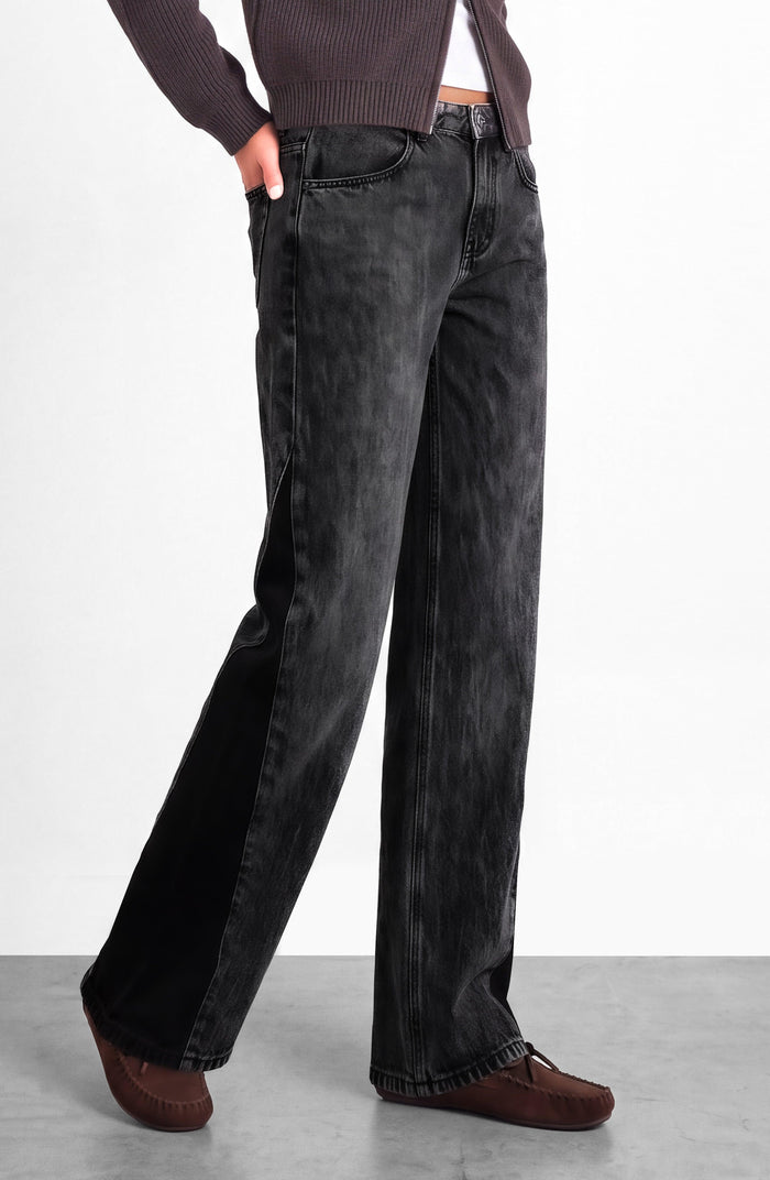 Two-Tone Gray Pants