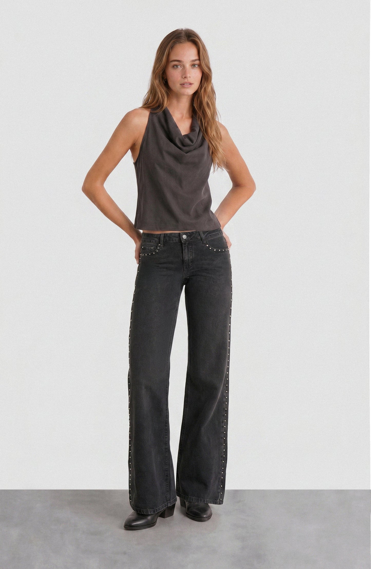Top Halter Brown
