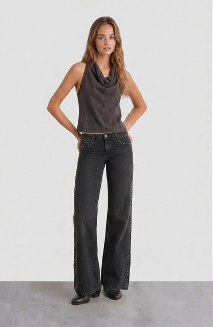 Top Halter Brown