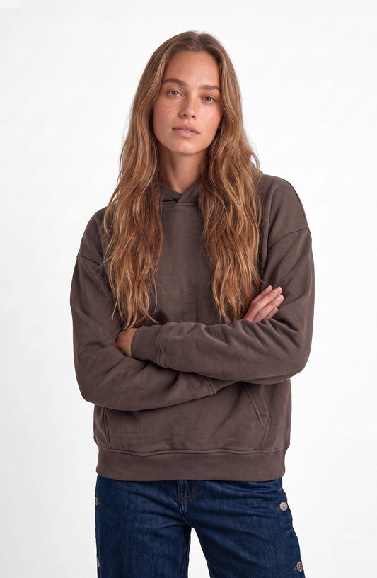 Brown Star Hoodie Sweatshirt