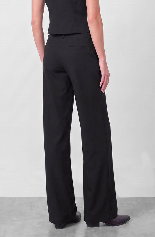 Black Sastrero Waistband Pants