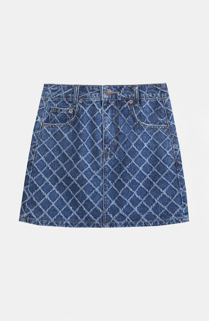 Blue Diamond Skirt