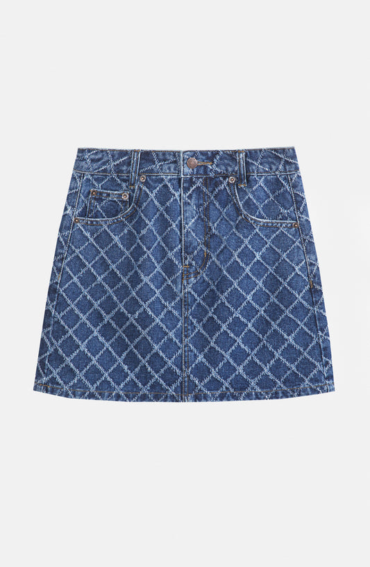 Blue Diamond Skirt