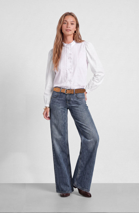 Basic Blue Denim Pants