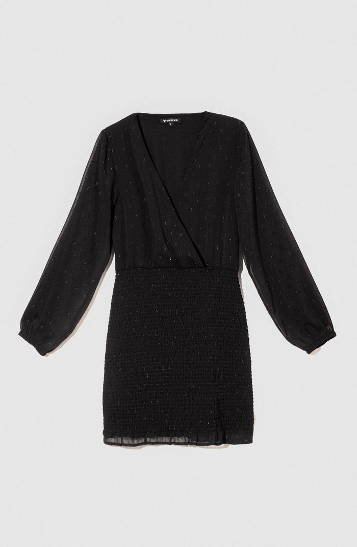 Black Smocked Dress