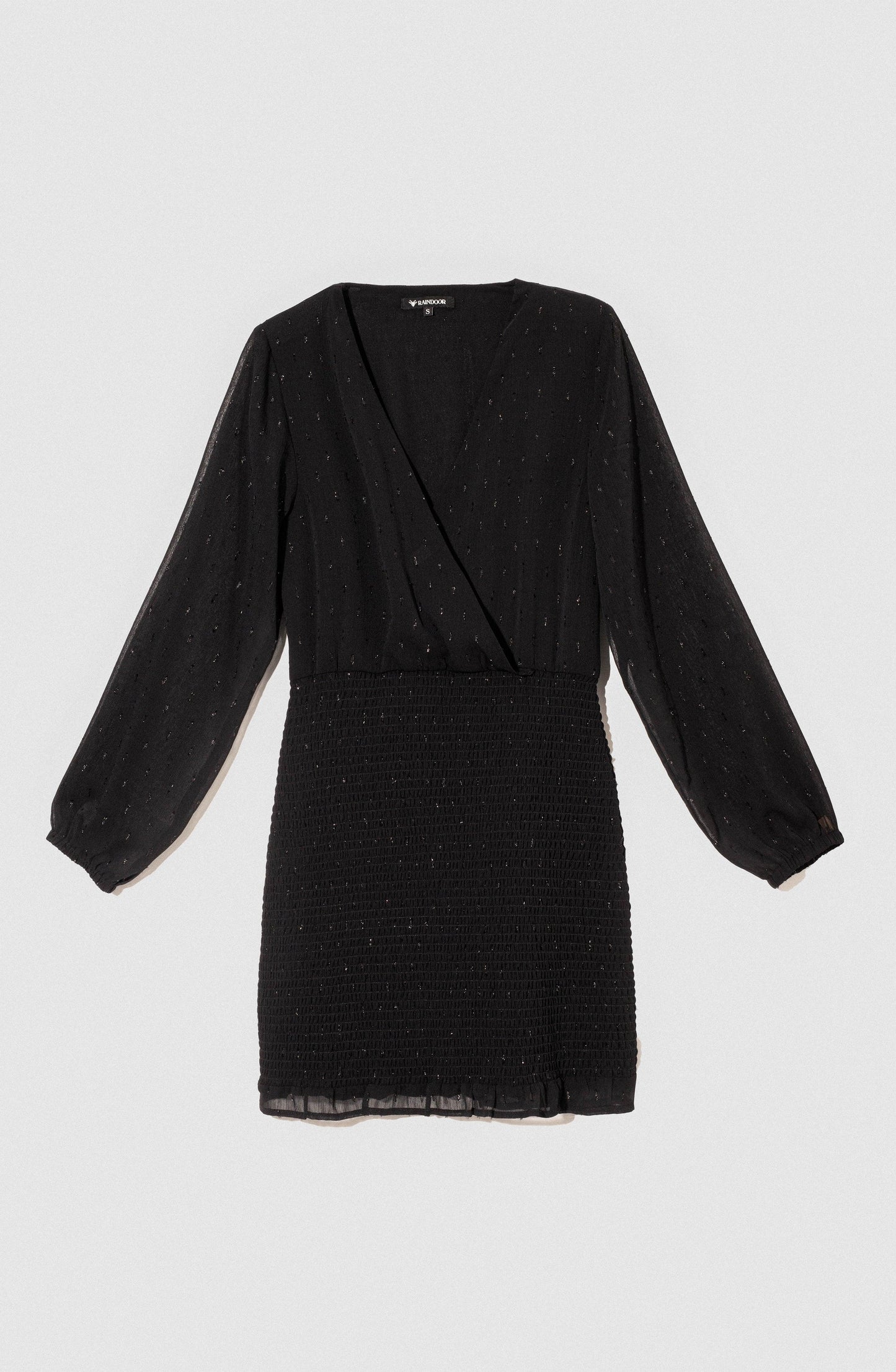 Black Honeycomb Dress