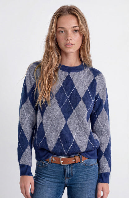 Gray Diamond Sweater