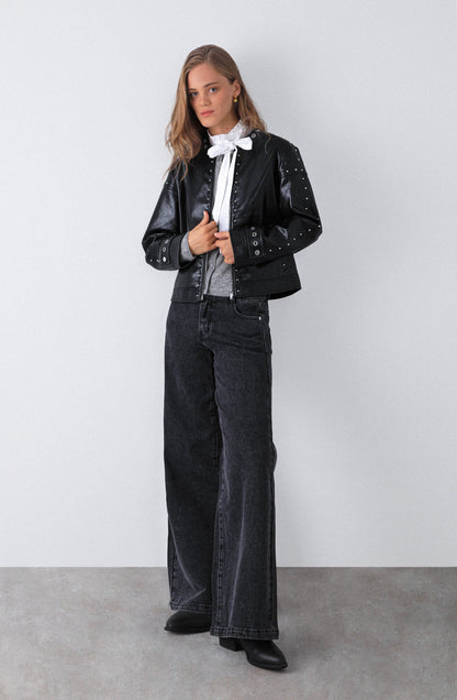 Ojal Black Jacket