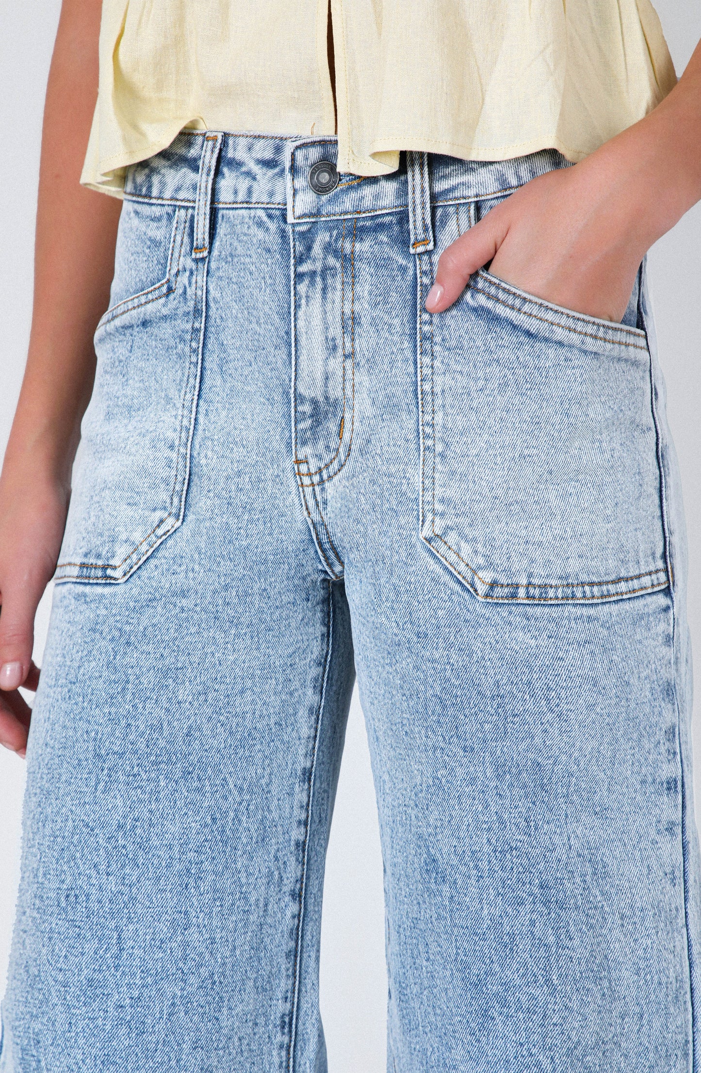 Pantalón Wide Leg Whistler Blue