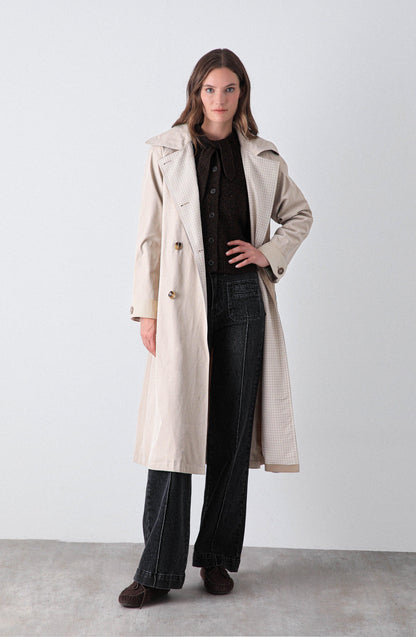 Beige Trench Coat