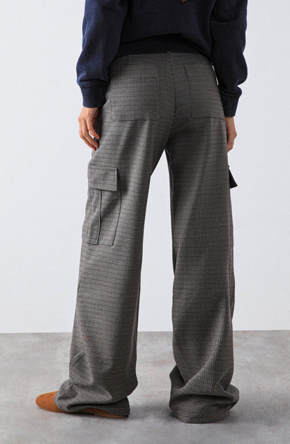 Cargo Knit Pants Brown