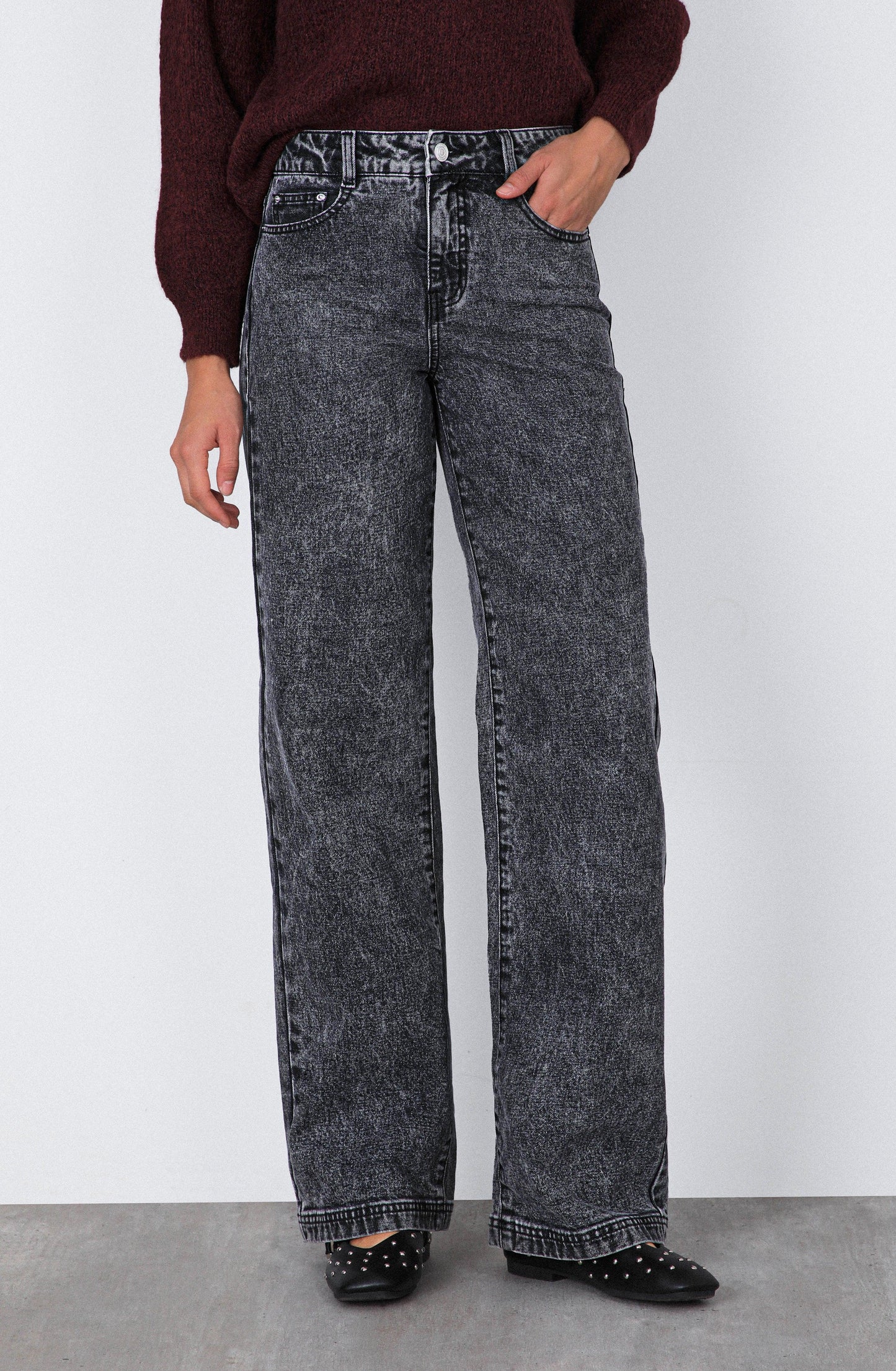 Blossom Black Pants