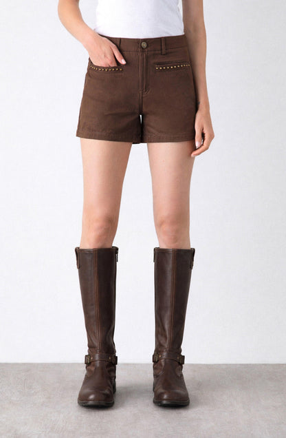 Short Tachas Brown