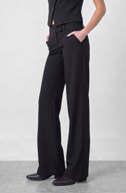 Tailored Pants Black Waistband