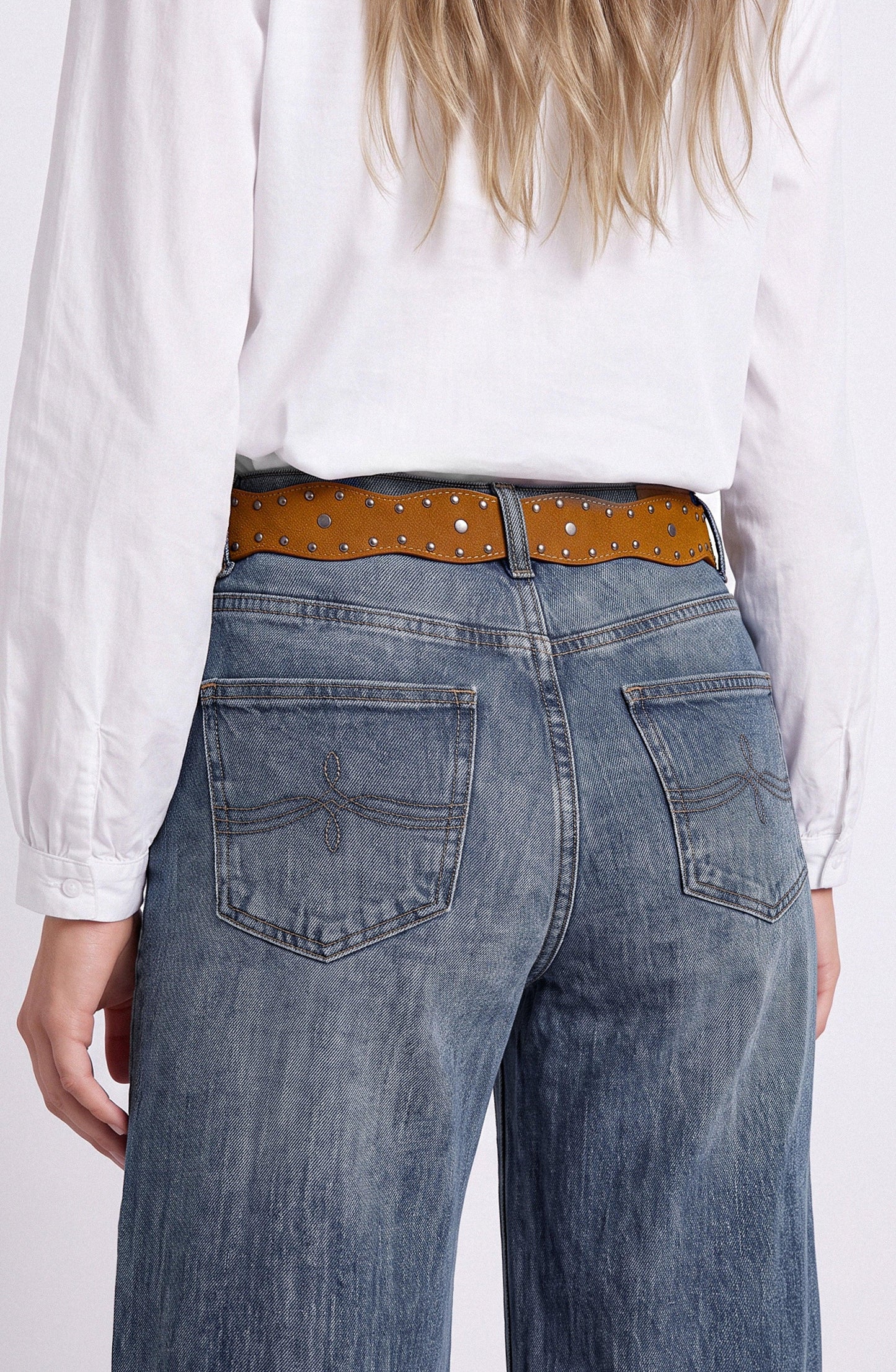 Basic Blue Denim Pants