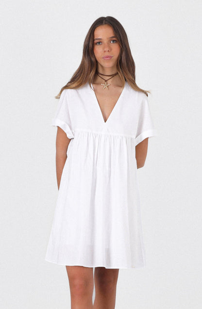 White Shirt Dress