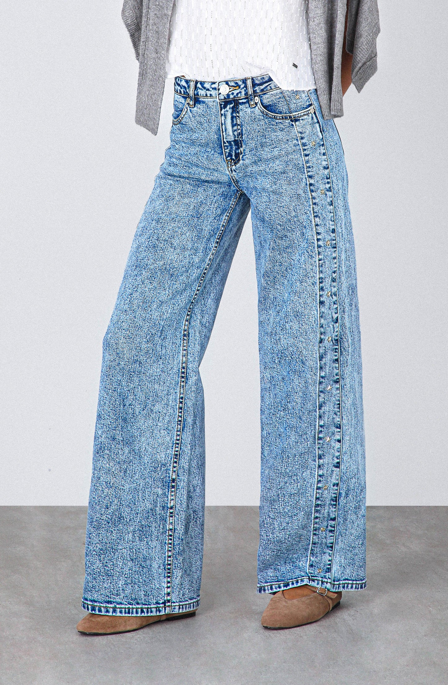 Blue Star Stripe Pants