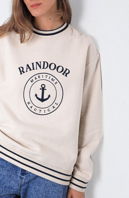 White Sailor Sweatshirt