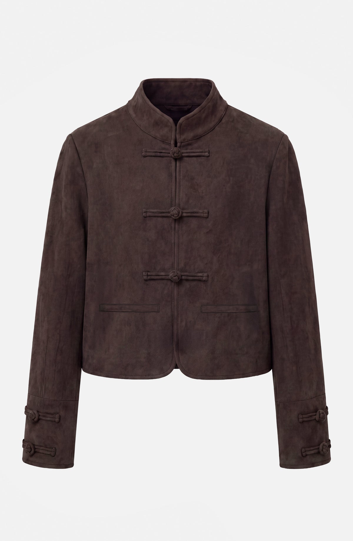 Japo Brown Suede Jacket