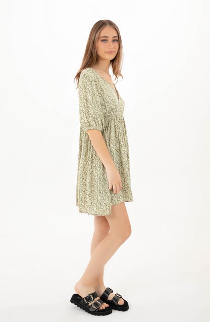 Paradise Green Dress