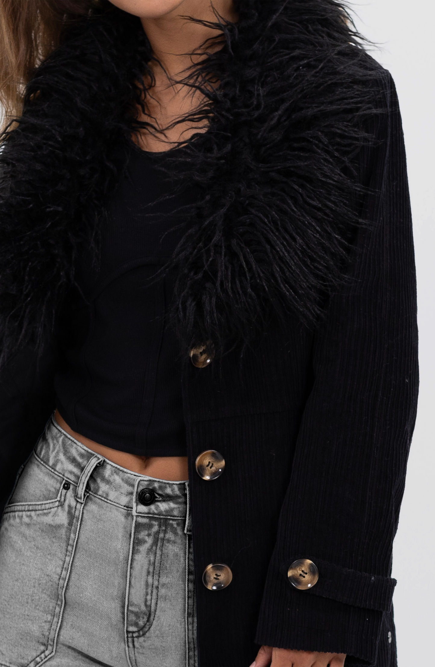 Bohemian Black Jacket