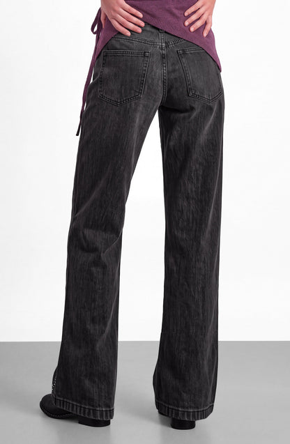 Paisley Grey Studded Pants