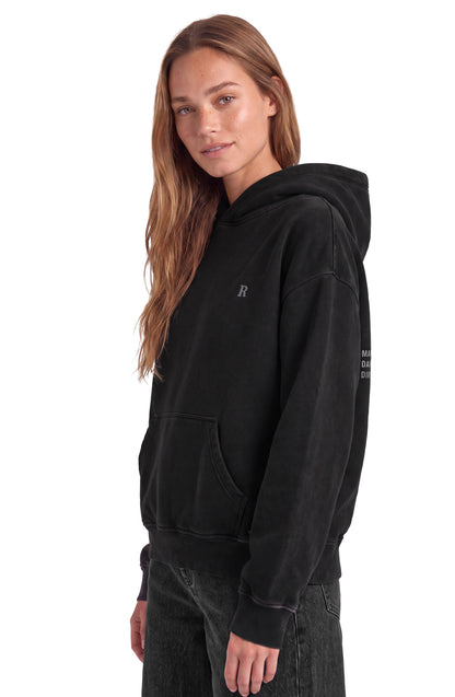 Raindoor Girls Black Hoodie Sweatshirt