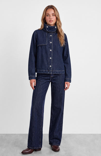Denim Indigo Layer Overshirt