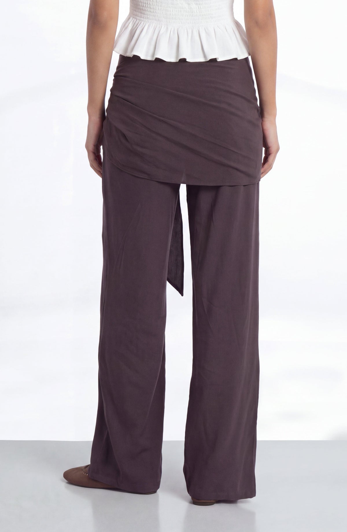 Purple Scarf Pants
