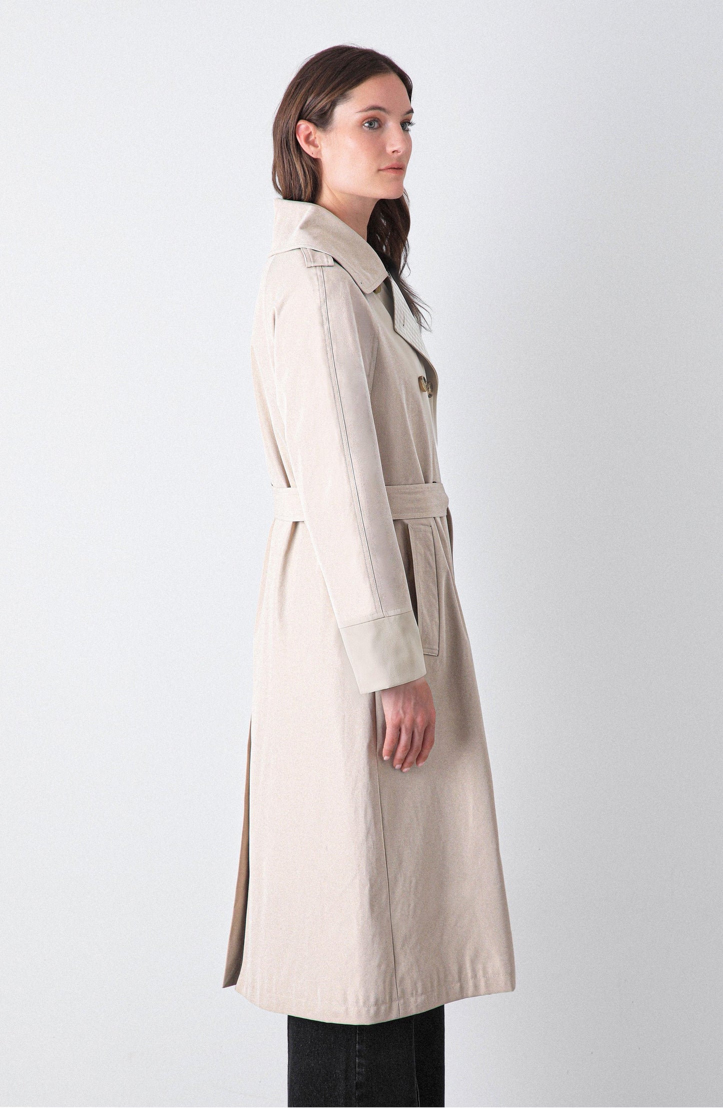 Beige Trench Coat