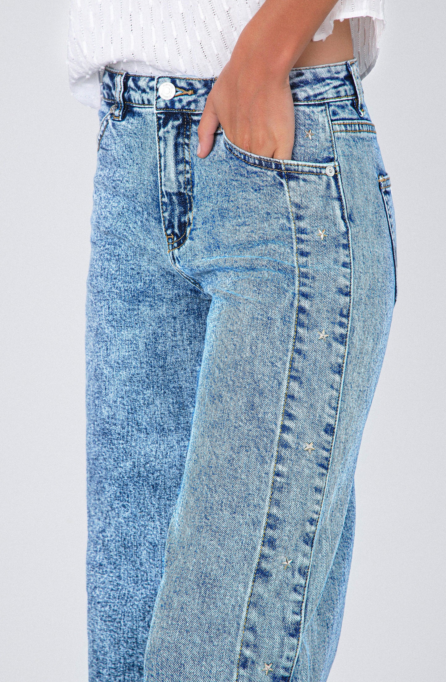 Blue Star Stripe Pants