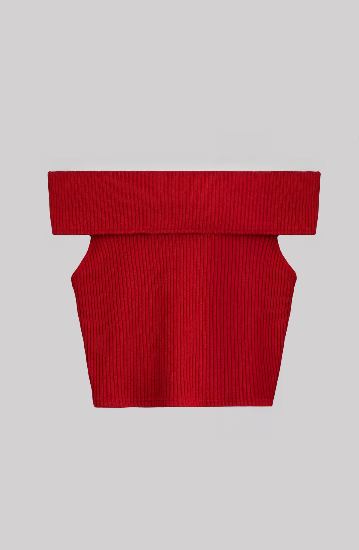 Bardot Red Top